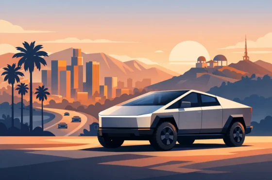 Cybertruck Rental for Your Los Angeles Escape