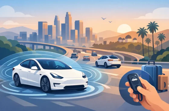 Tesla FSD Rental for Better Los Angeles Drives