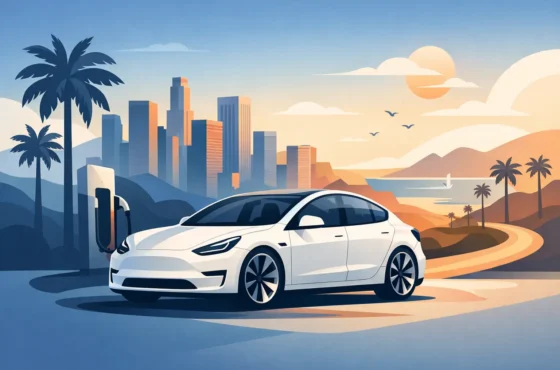 Tesla Rental Los Angeles | Model Y, Model 3 & Cybertruck Delivered