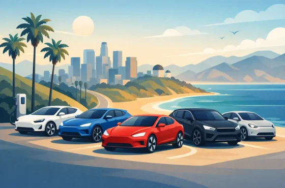 Electric Car Rental Los Angeles: 5 Best EVs to Book