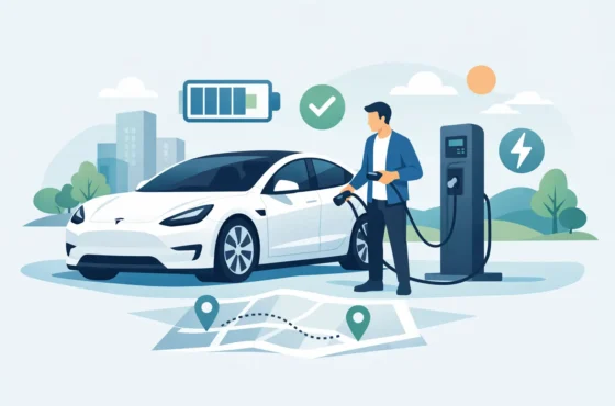 How to Charge a Rented Tesla With Confidence