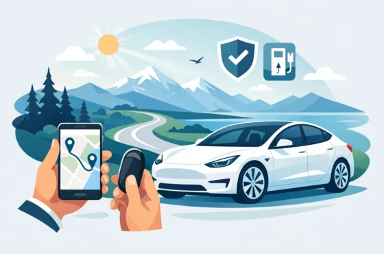 Rent a Tesla for a Road Trip With Confidence