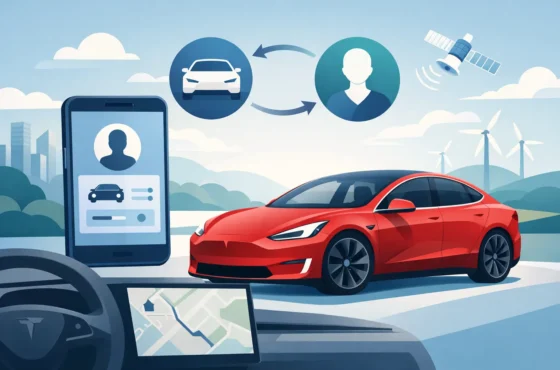Tesla Rental Profile Sync for a Better Drive