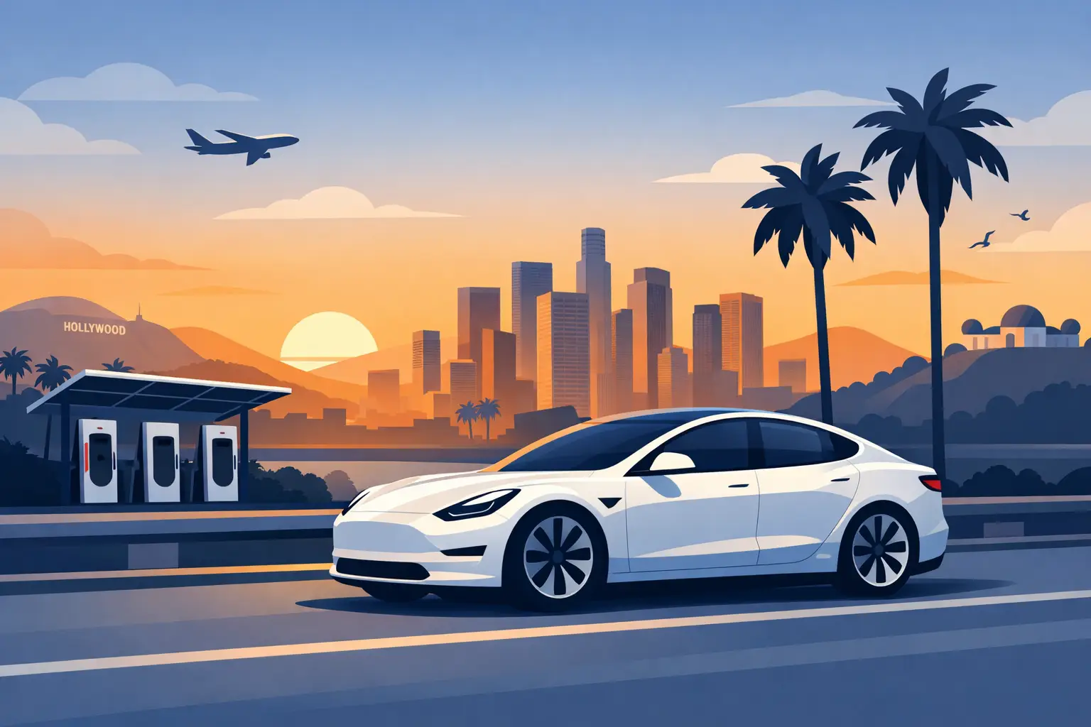 Tesla Travel in Los Angeles: A Better Way to Go