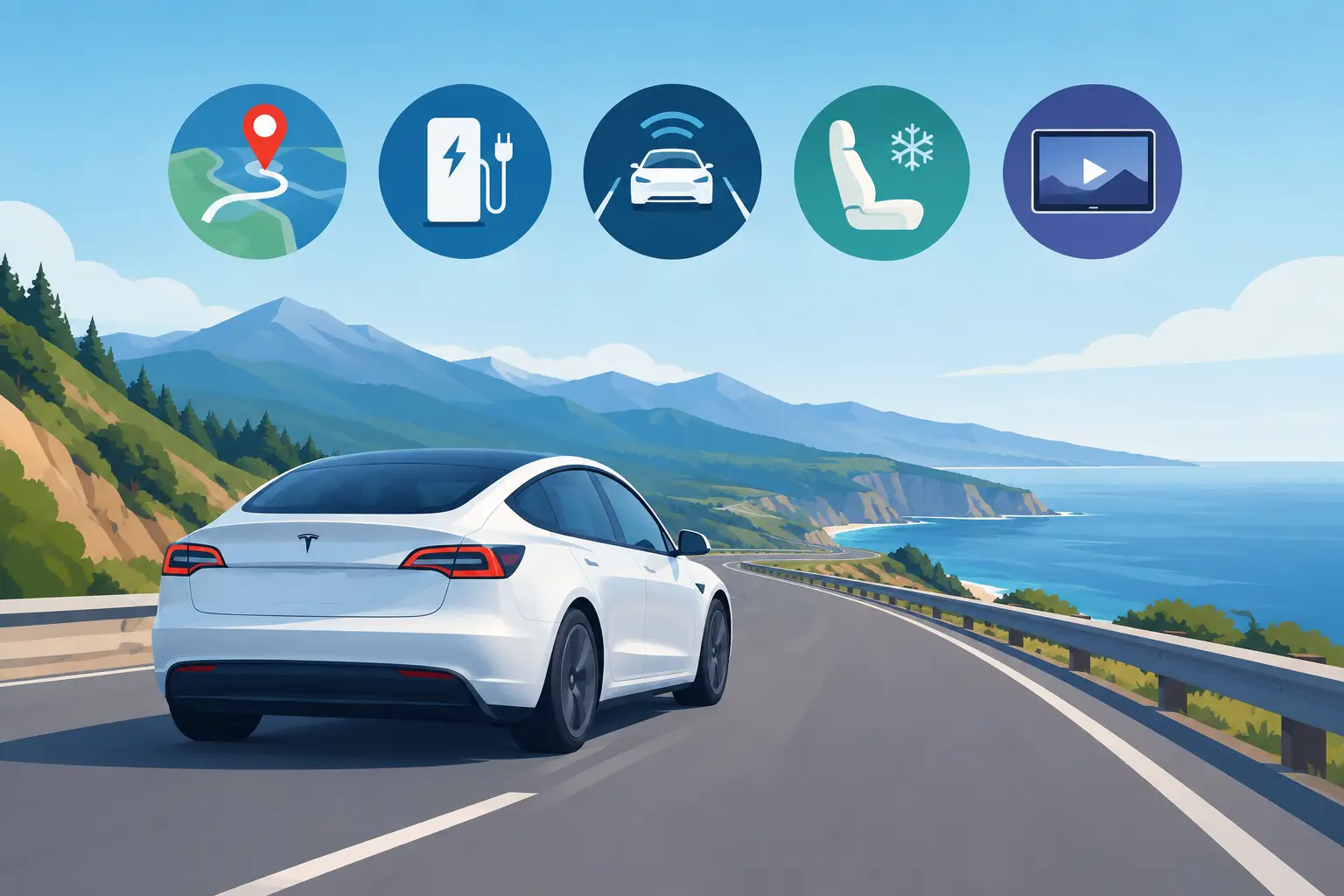 10 Best Tesla Features for Travelers on the Road