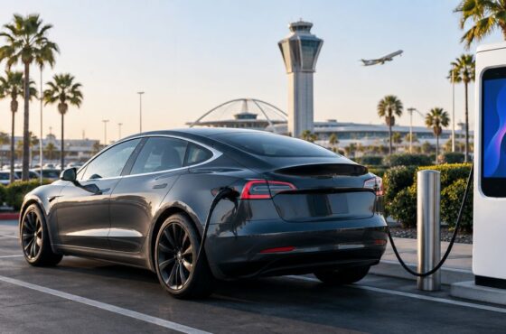 Charge a Rental Tesla Near LAX: Best Spots 2026