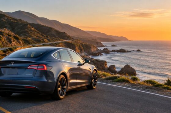 Best Scenic Drives Near LA for a Tesla Rental 2026