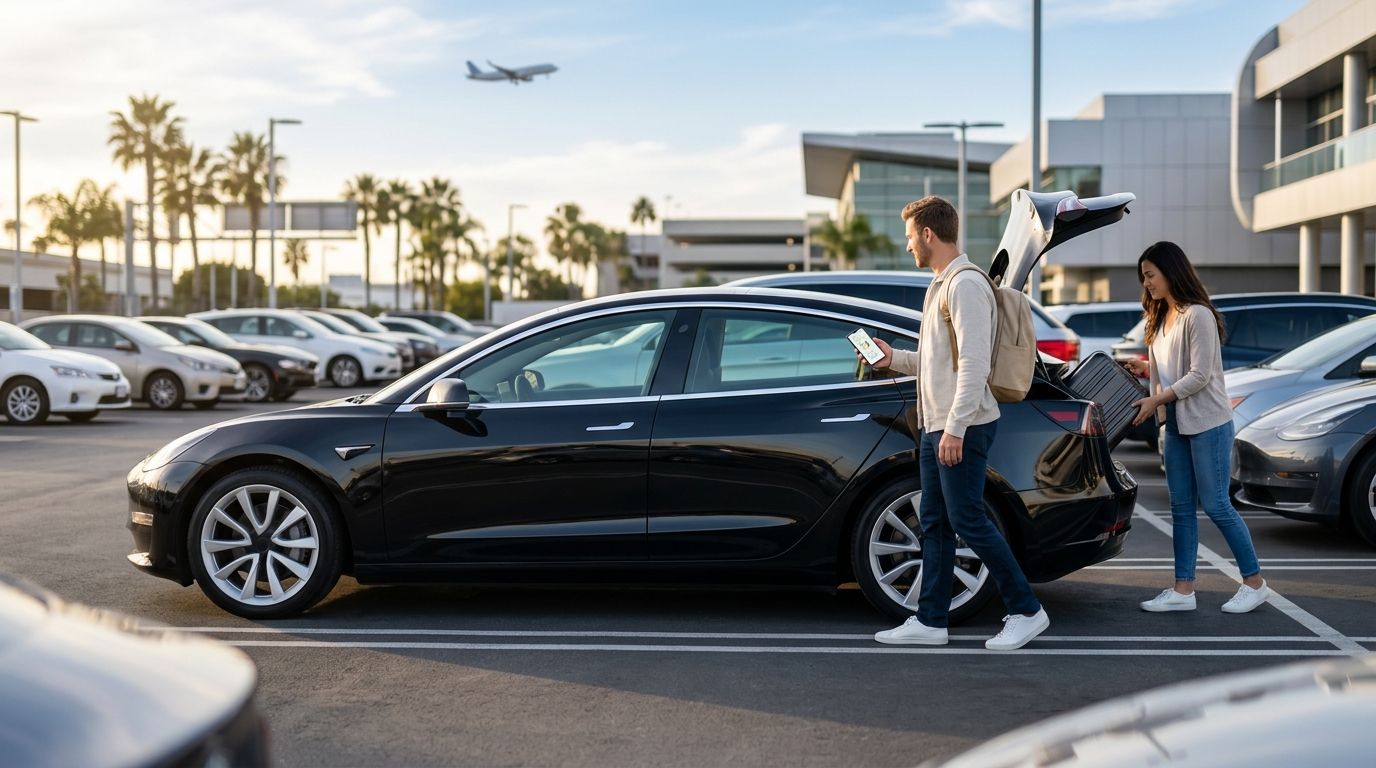 Best Sixt alternatives for renting a Tesla near LAX 2026