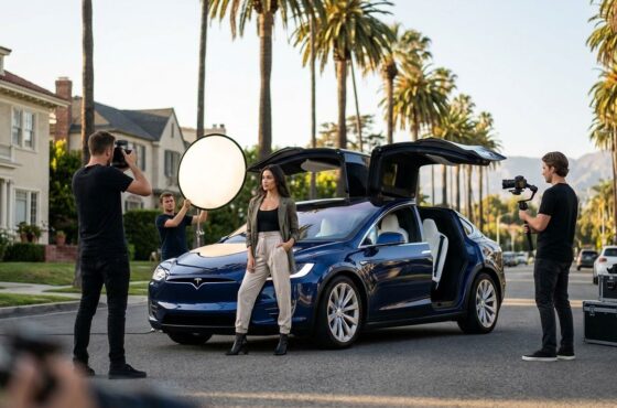 Best Tesla Rental for Photo Shoots in LA (2026)