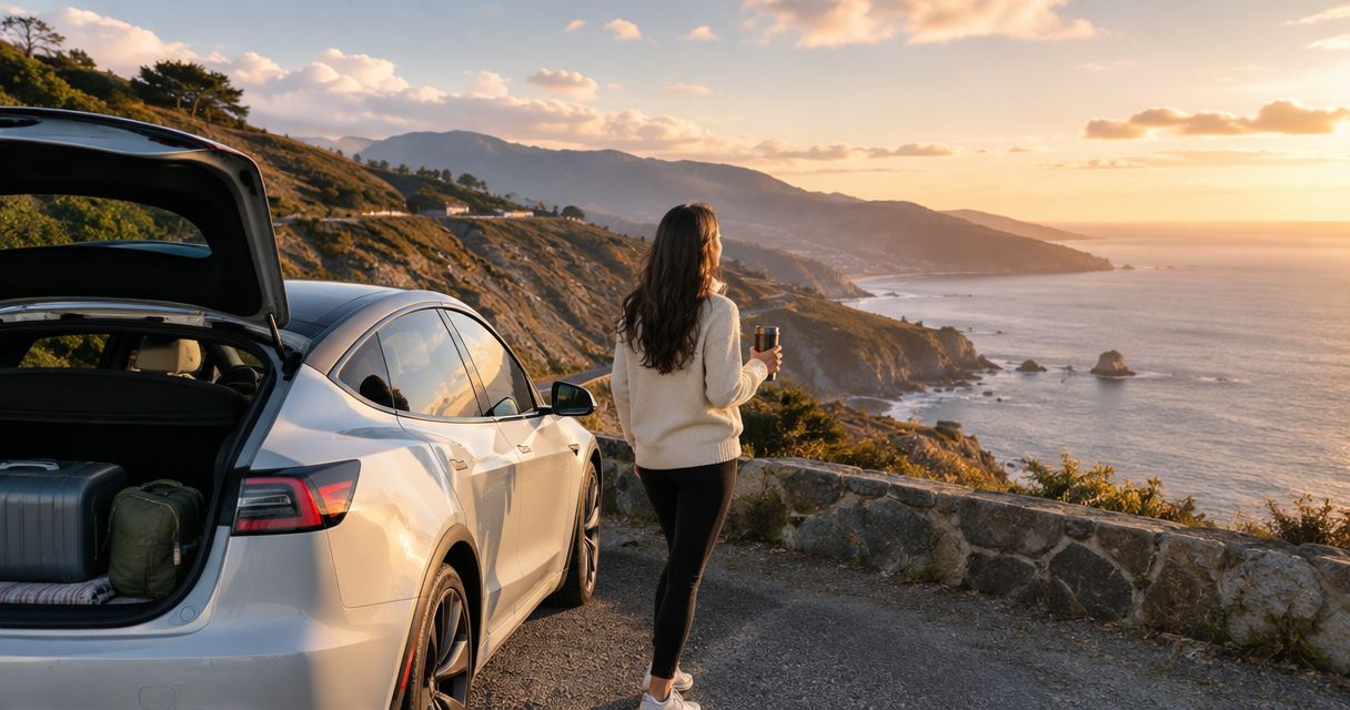 Best weekend getaways from LA in a Tesla road trip 2026