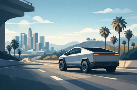 Cybertruck Driving Review for Los Angeles