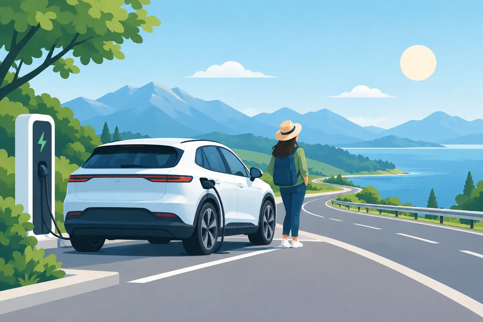 How to Plan EV Day Trips Without Range Stress
