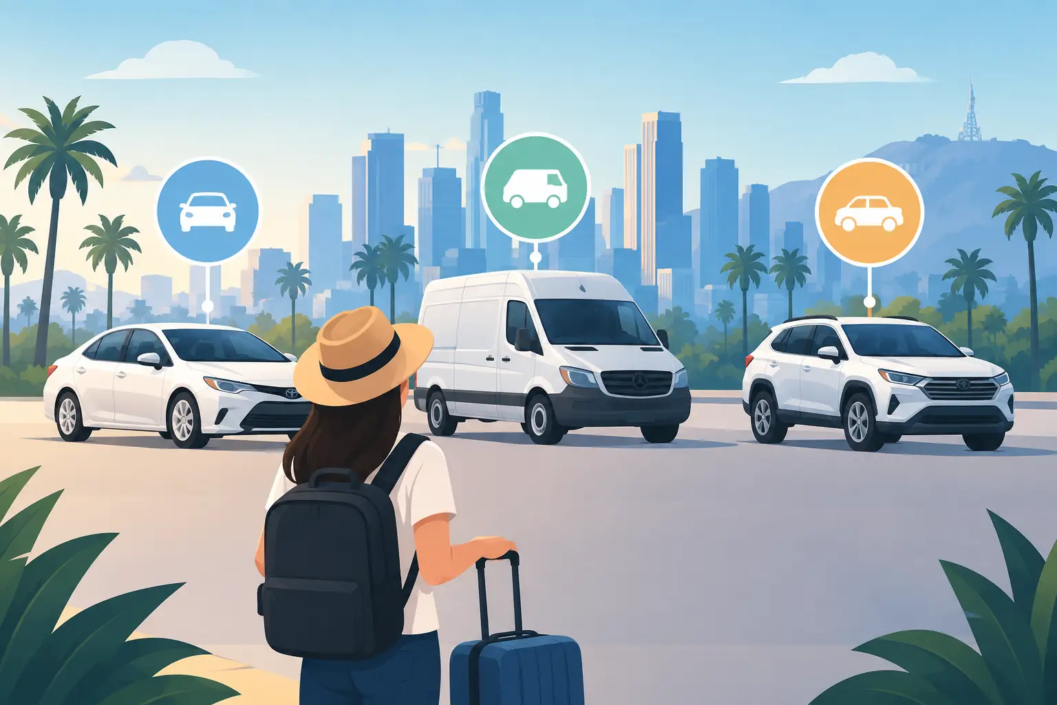Rental Delivery Comparison for LA Travelers