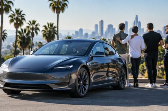 Tesla Rental for Bachelor Parties: LA Guide 2026