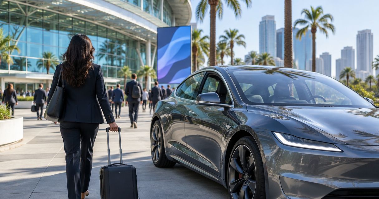 Tesla rental for conference attendees in LA: complete 2026 guide