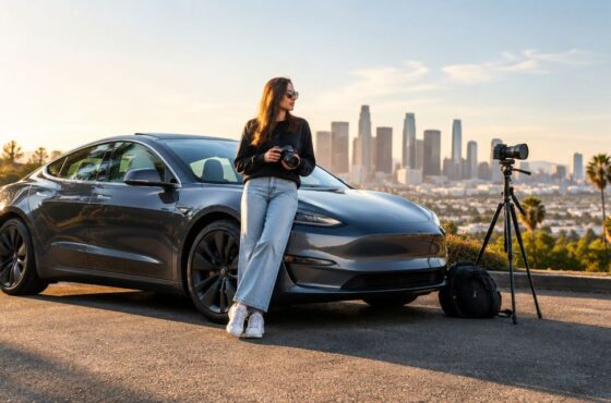 Tesla rental for content creators: LA guide 2026