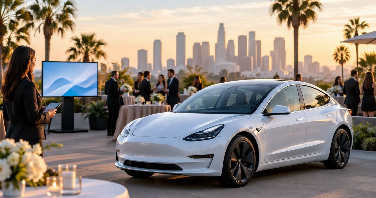 Tesla rental for event planners in LA: complete 2026 guide