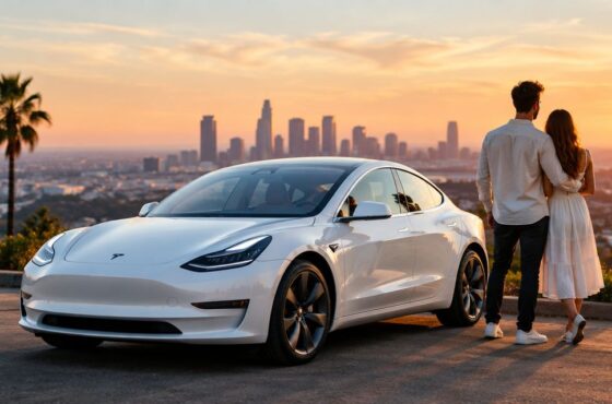 Tesla rental for honeymooners: Suite Escape | 2026