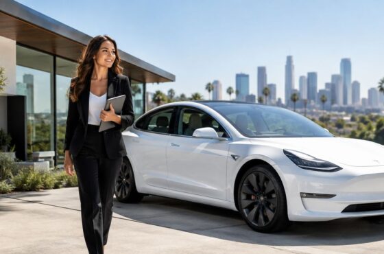 Tesla Rental for Real Estate Agents: LA Pick 2026