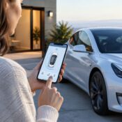 Automatically precondition your rental Tesla's cabin before pickup