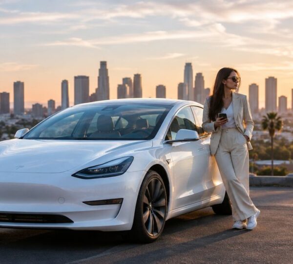 Best long-term Tesla rental companies in Los Angeles 2026