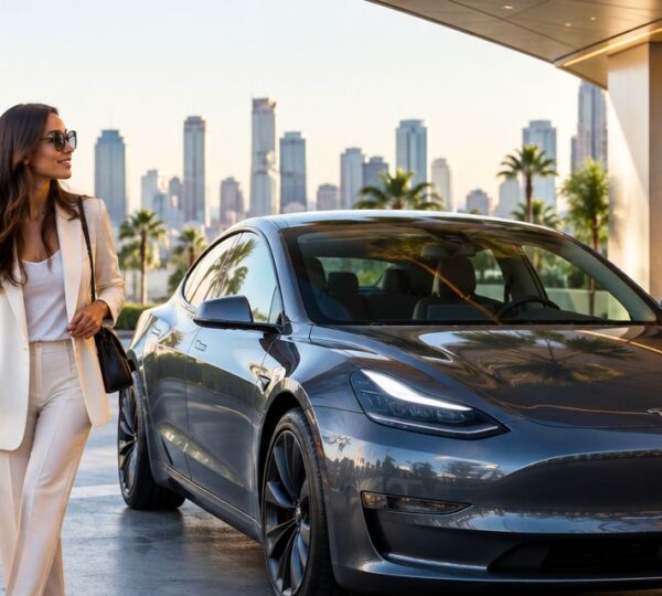 Best Tesla rental companies for LA hotel guests in 2026