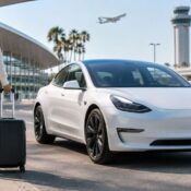Can you book a same-day Tesla rental near LAX?