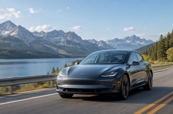 Can you drive a rented Tesla across state lines?