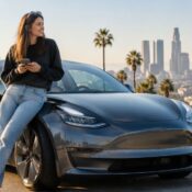 Can you rent a Tesla in LA if you're under 25?