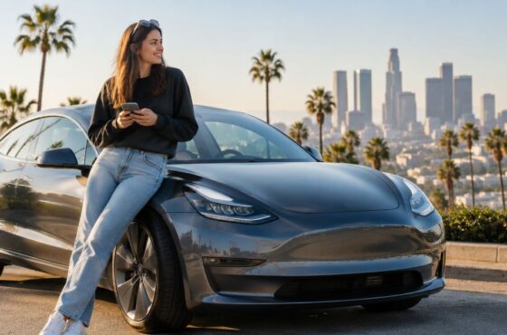 Can you rent a Tesla in LA if you’re under 25?