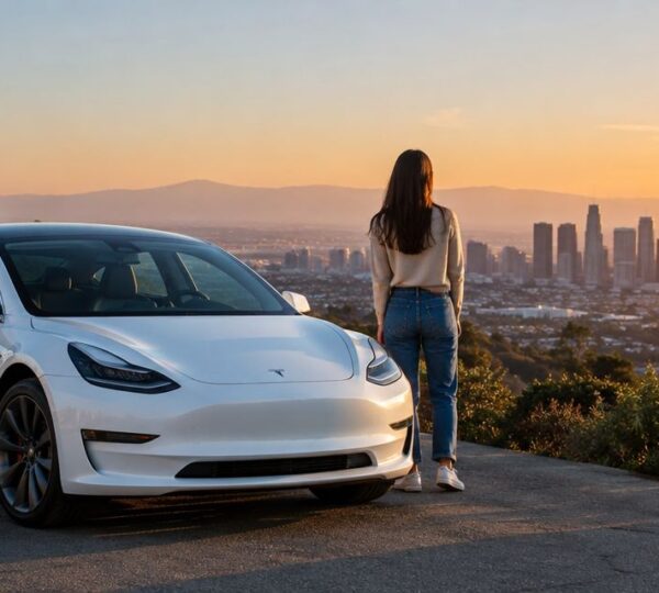 Can you rent a Tesla one-way from LA to another city?