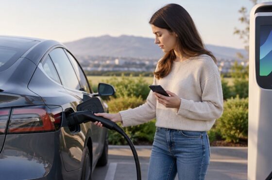 Can you return a rented Tesla with less charge than pickup?
