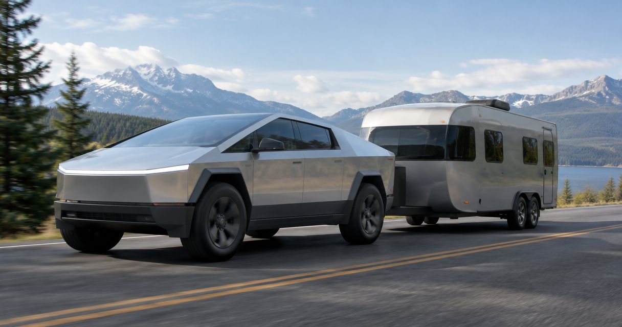 Can you tow a trailer with a rented Cybertruck?