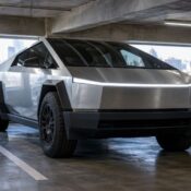 Does a rented Cybertruck fit in a standard LA parking garage?