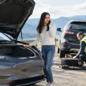 Does a Tesla rental include roadside assistance?