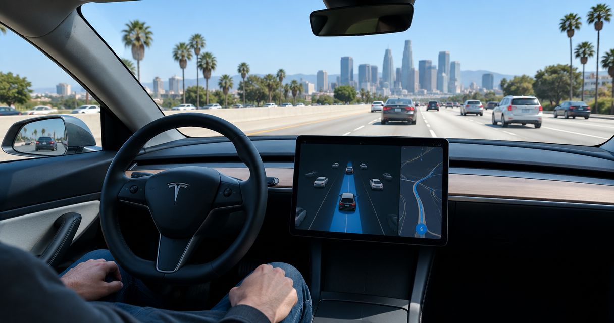 Does Tesla Autopilot work on Los Angeles freeways?