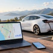 How to connect Tesla Superchargers to your road trip route planner