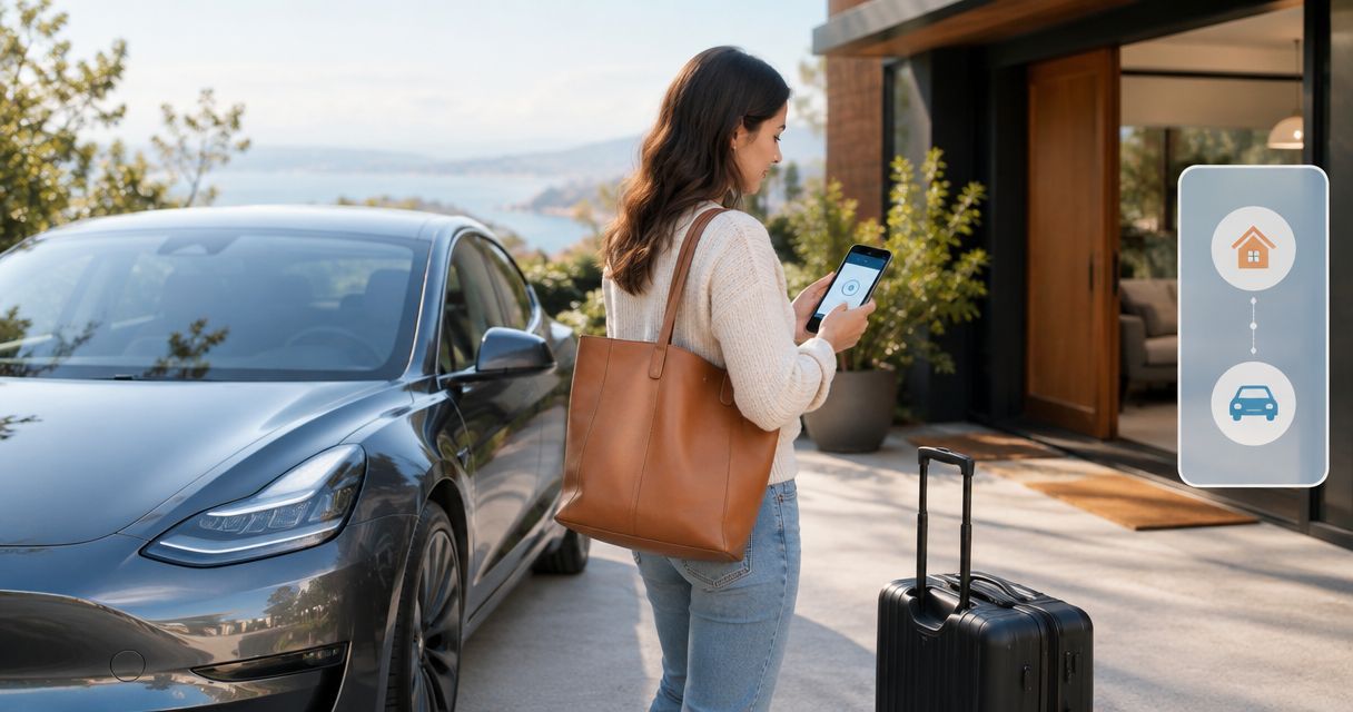 How to sync your Tesla rental delivery with your Airbnb check-in